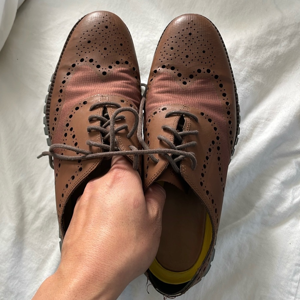 Cole Haan wingtip Oxford shoes us 9.5